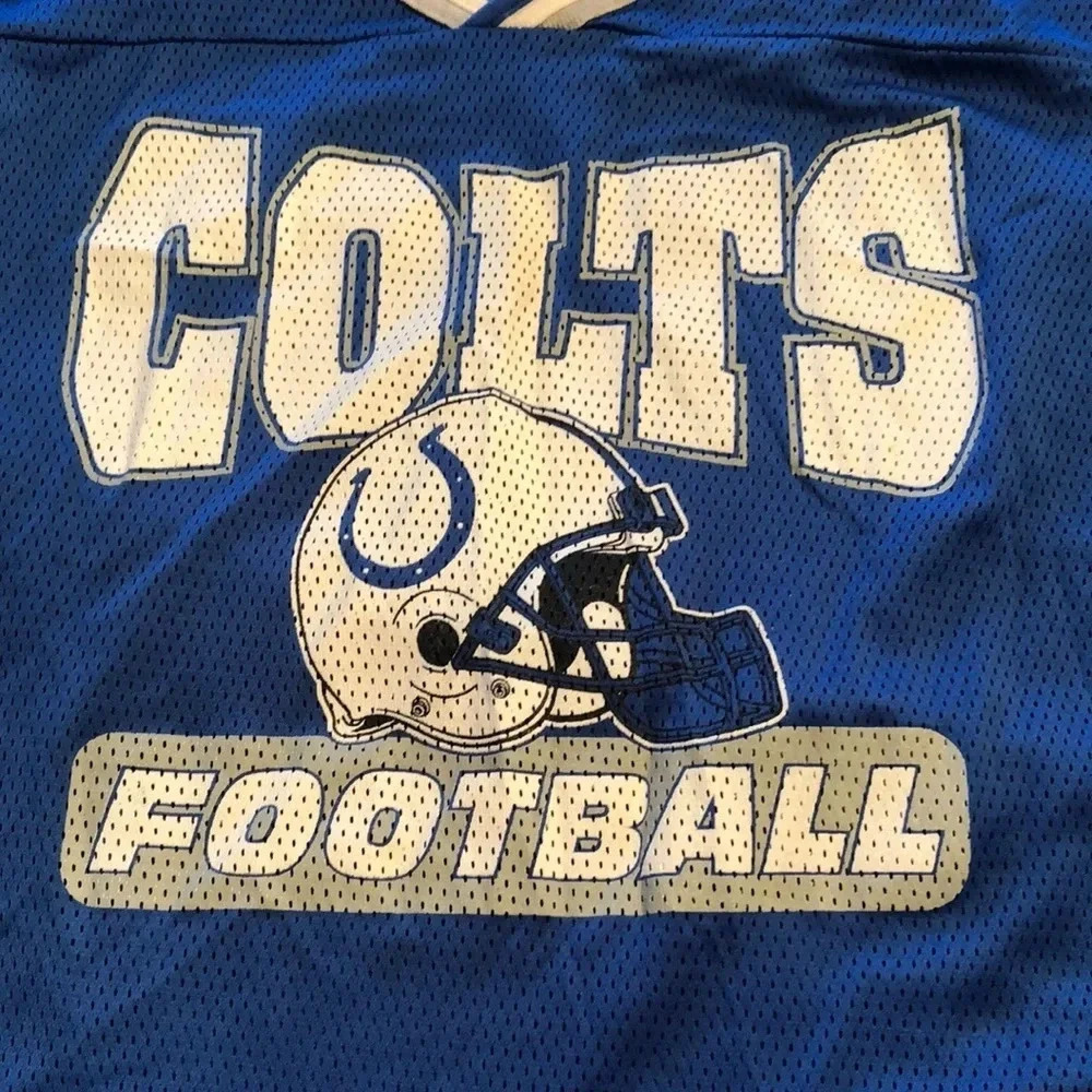 GTS NFL Indianapolis Colts Football Jersey Small